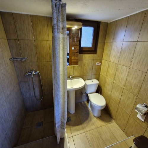 Wooden House Bathroom