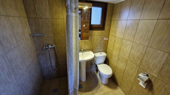 Wooden House Bathroom